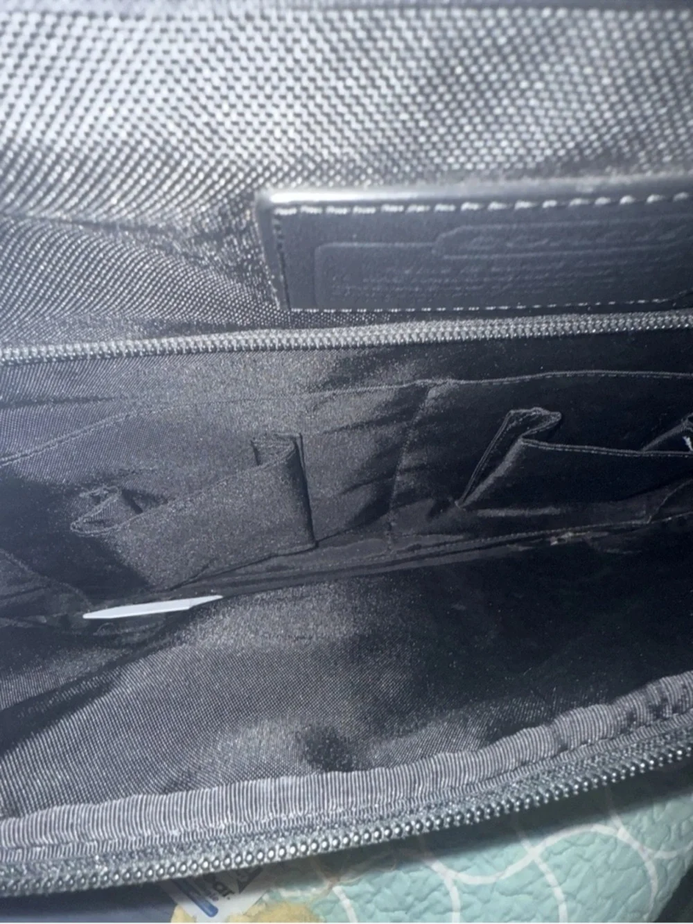 Coach Ballistic Nylon carry on spinner